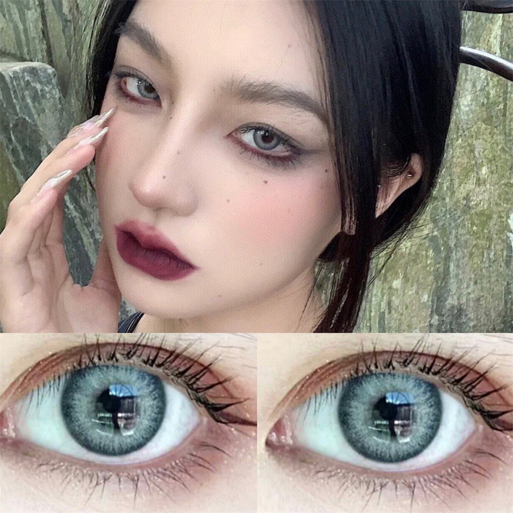 Morningcon Luring the cat Colored Contact Lenses For Eyes Half Yearly 2pcs