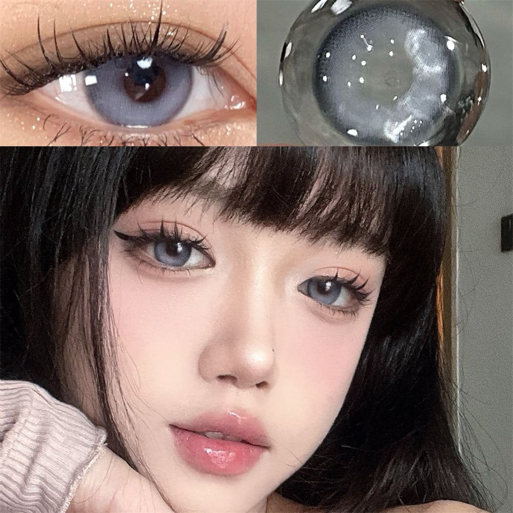 Morningcon Fog reflects light Colored Contact Lenses For Eyes Half Yearly 2pcs