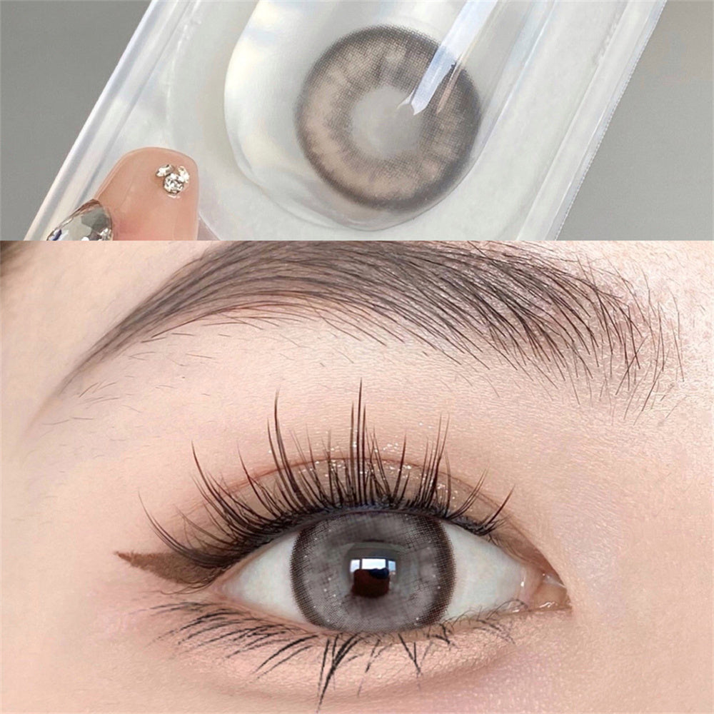 Morningcon Cold Extract Maine Colored Contact Lenses For Eyes Half Yearly 2pcs