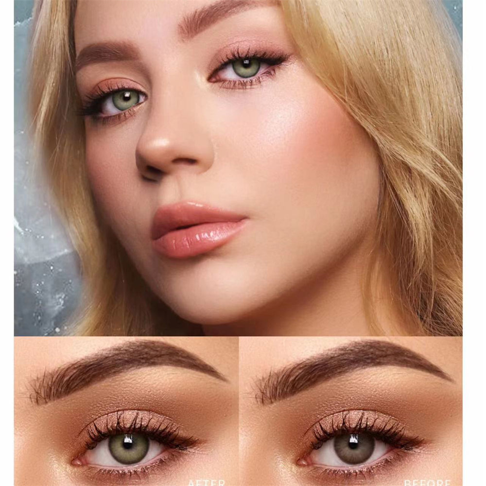 Morningcon Himalayan Colored Contact Lenses For Eyes Half Yearly 2pcs