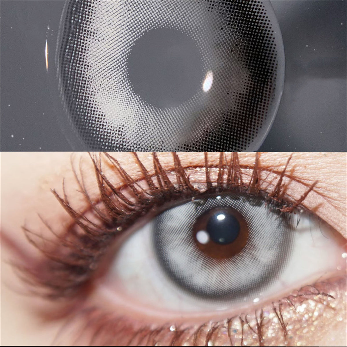 Morningcon Lost Mermaid Blue Colored Contact Lenses For Eyes Half Yearly 2pcs