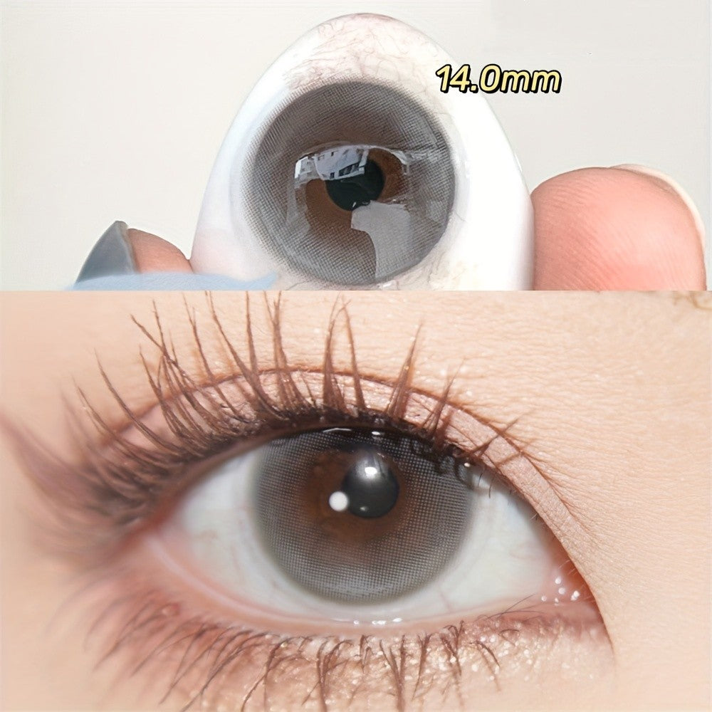 Morningcon Bubbles Colored Contact Lenses For Eyes Half Yearly 2pcs