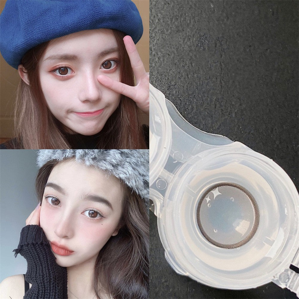 Morningcon Butterscotch Versailles Colored Contact Lenses For Eyes Half Yearly