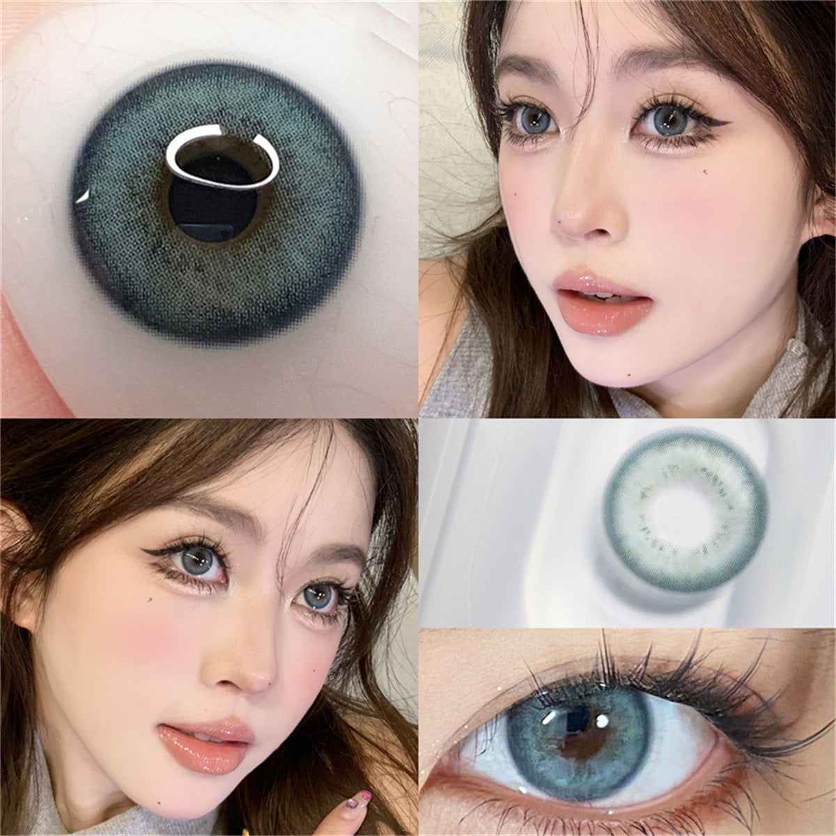 Morningcon Loch Ness Colored Contact Lenses For Eyes Half Yearly 2pcs