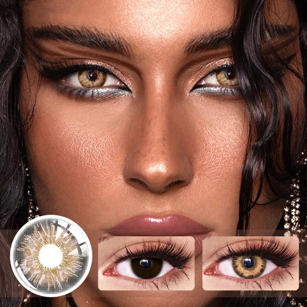Morningcon C1-Royal Colored Contact Lenses For Eyes Half Yearly 2pcs