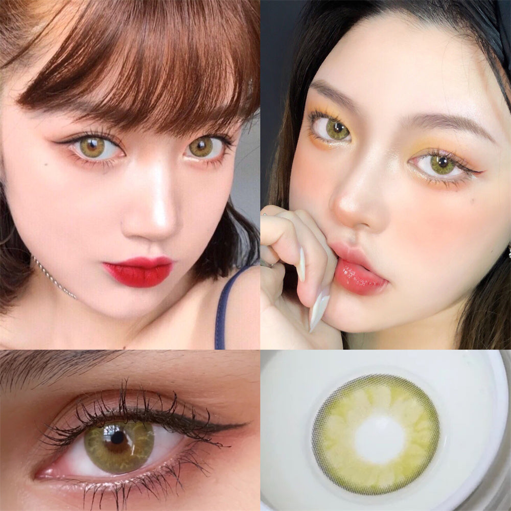 Morningcon precious stone Colored Contact Lenses For Eyes Half Yearly 2pcs