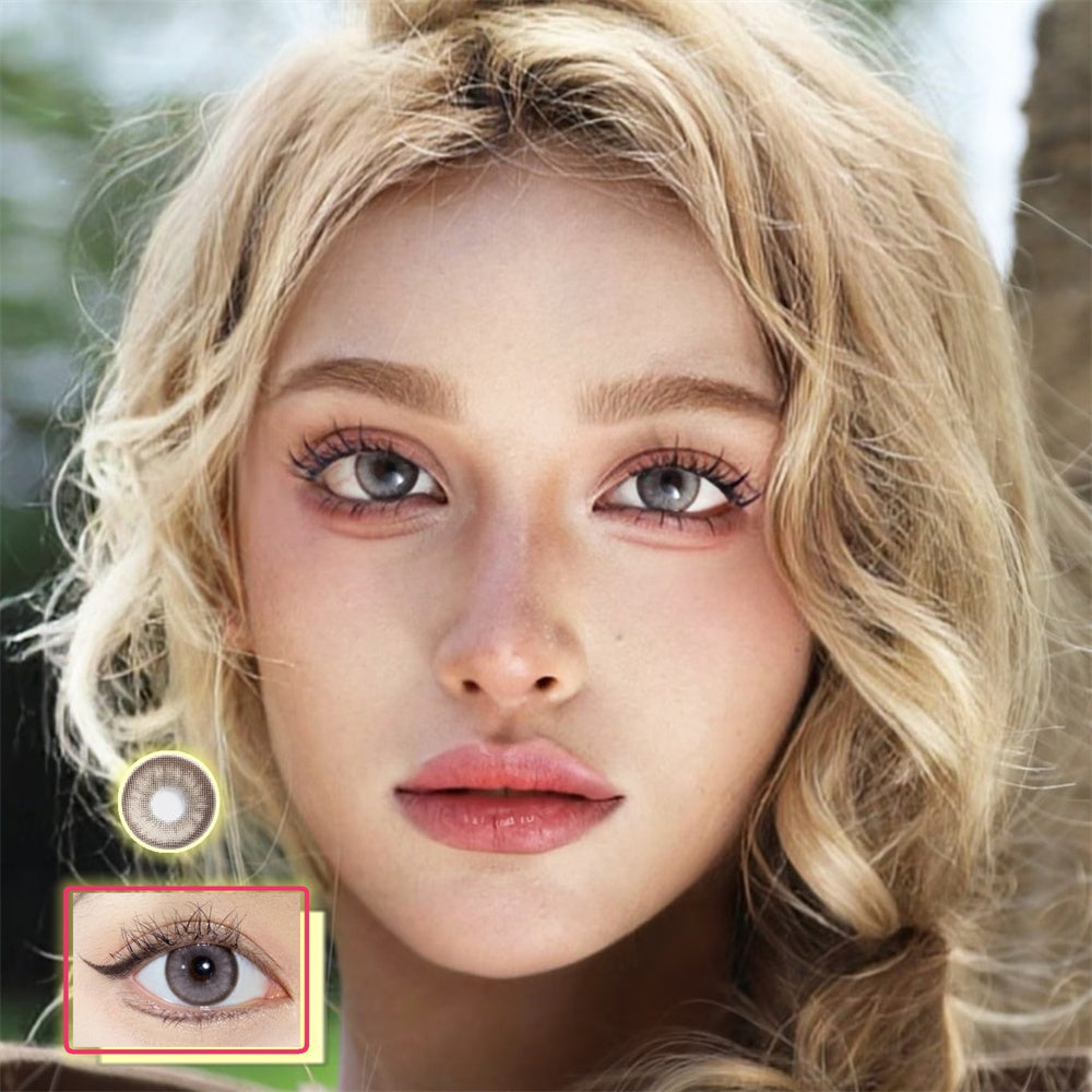 Morningcon Cold Extract Maine Colored Contact Lenses For Eyes Half Yearly 2pcs