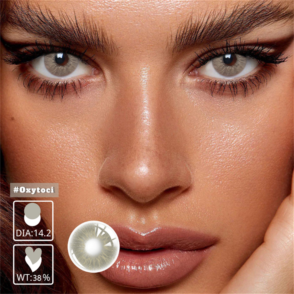 Morningcon Story Colored Contact Lenses For Eyes Half Yearly 2pcs