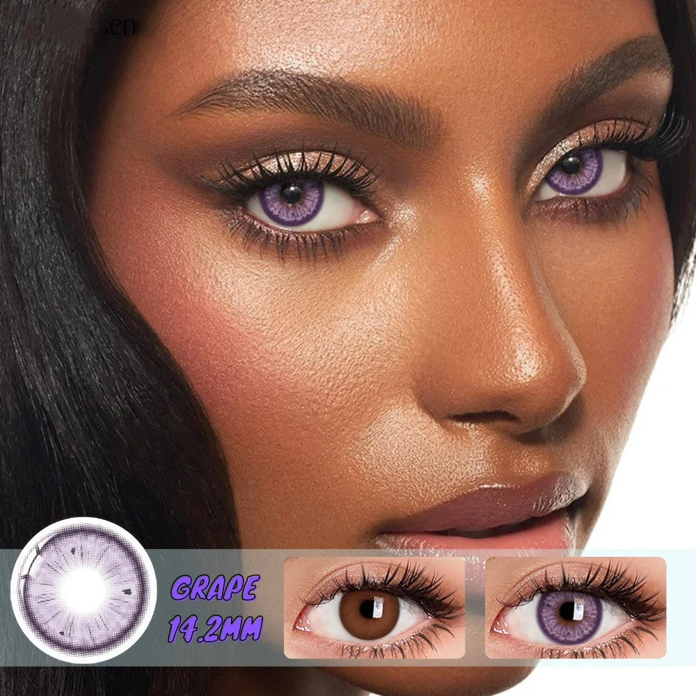 Morningcon Fruit-F29 Colored Contact Lenses For Eyes Half Yearly 2pcs