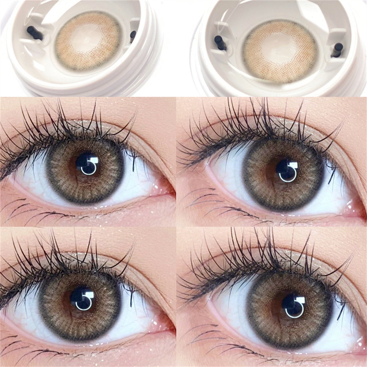 Morningcon Holly Cat Colored Contact Lenses For Eyes Half Yearly 2pcs
