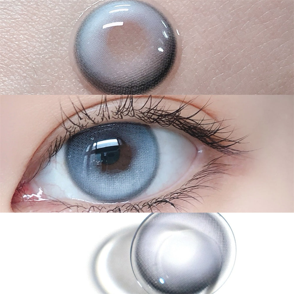 Morningcon Fog reflects light Colored Contact Lenses For Eyes Half Yearly 2pcs
