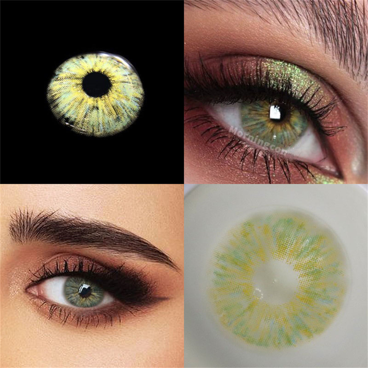 Morningcon monet FA09 Colored Contact Lenses For Eyes Half Yearly 2pcs