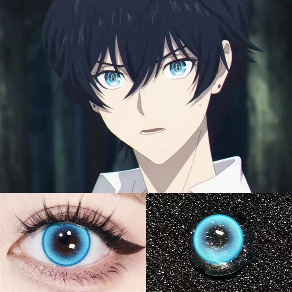 Morningcon Butterfly Colored Contact Lenses For Eyes Daily 2pcs
