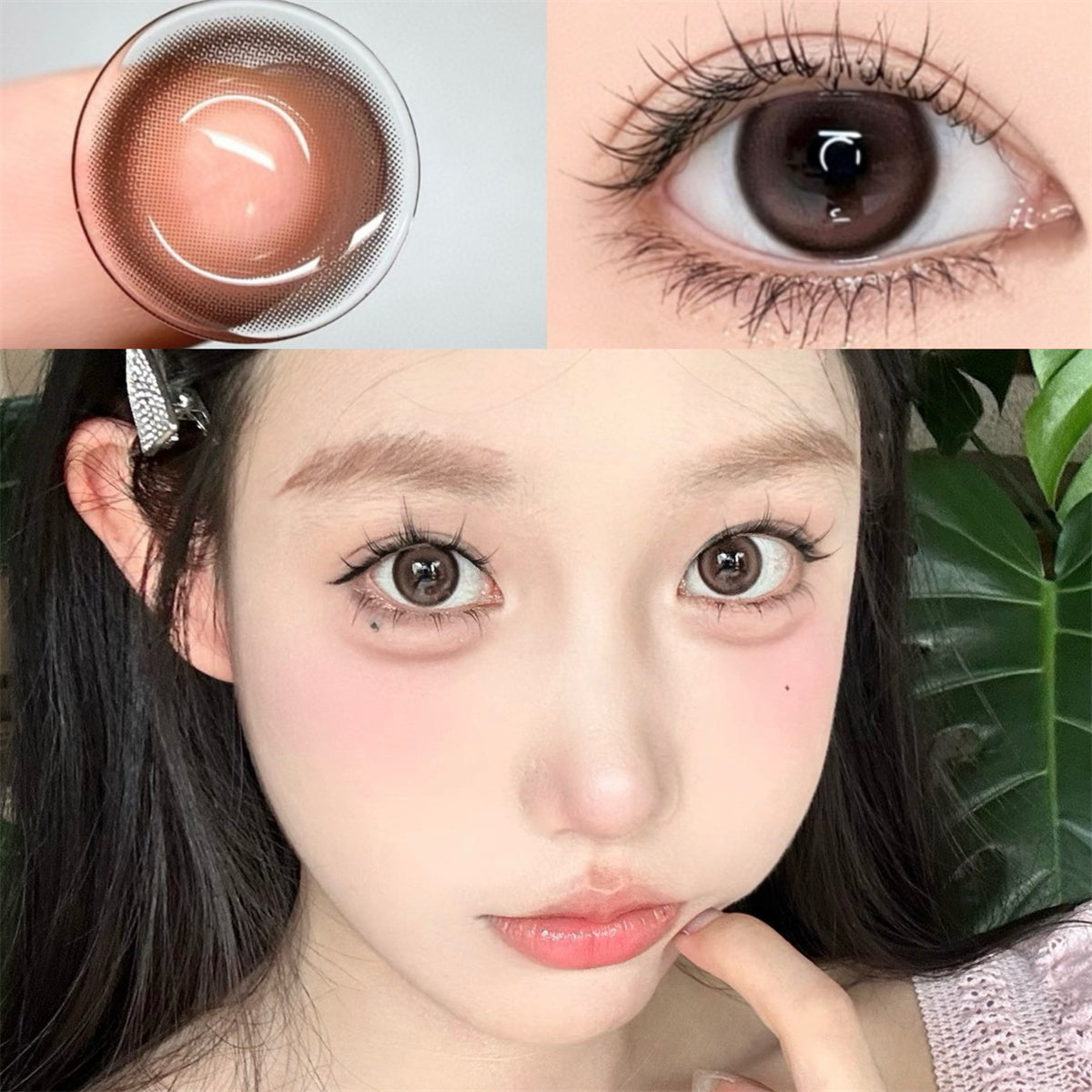 Morningcon Narimaru Colored Contact Lenses For Eyes Half Yearly 2pcs