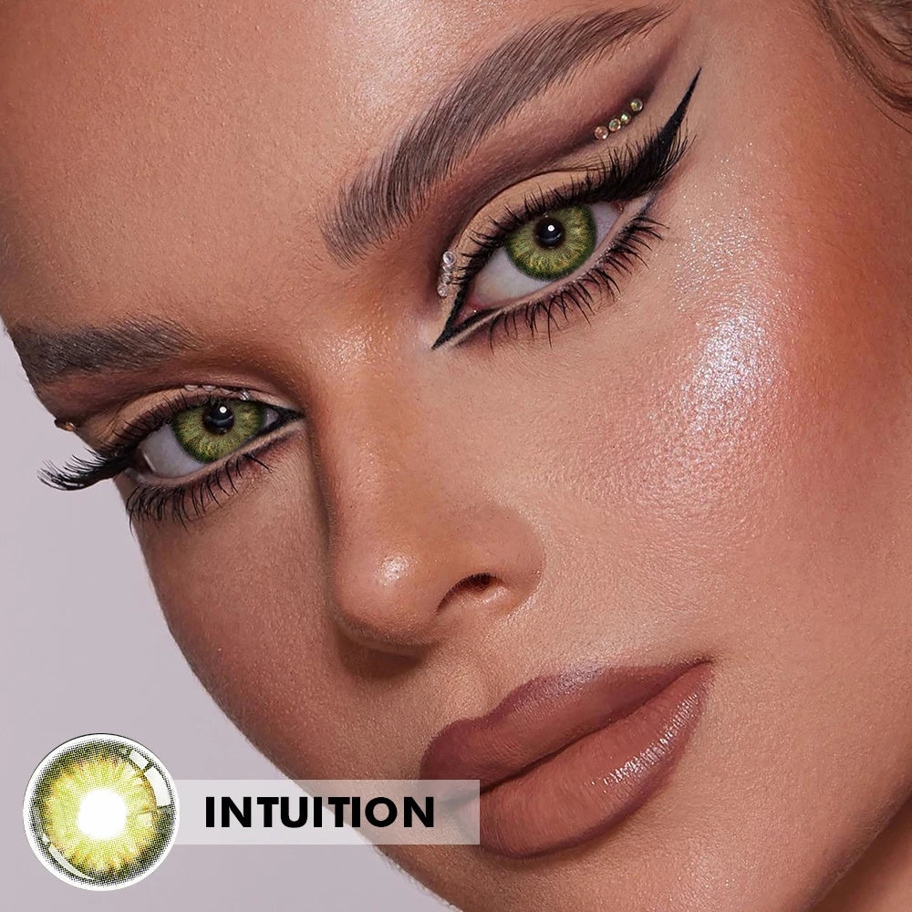 Morningcon Craving-F16 Colored Contact Lenses For Eyes Half Yearly 2pcs