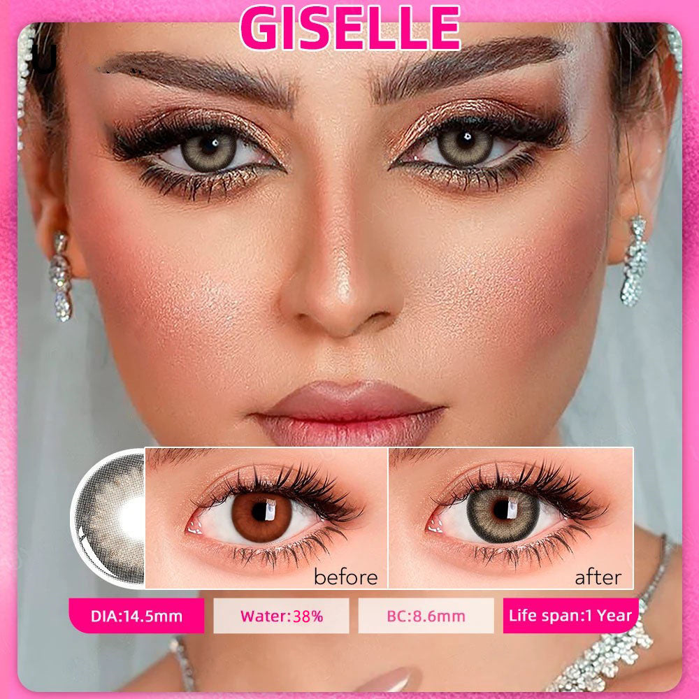 Morningcon swan-F26 Colored Contact Lenses For Eyes Half Yearly 2pcs