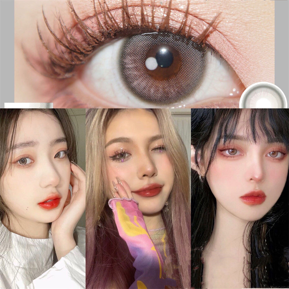 Morningcon Improvisational poet Colored Contact Lenses For Eyes Half Yearly