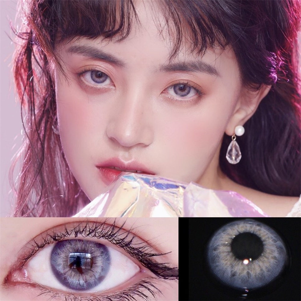 Morningcon DNA Colored Contact Lenses For Eyes Half Yearly 2pcs