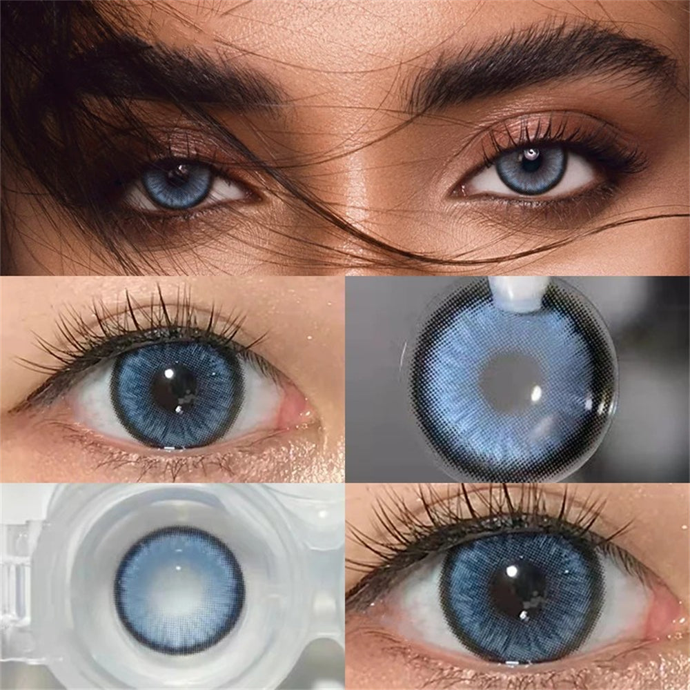 Morningcon Diamond-Fa Colored Contact Lenses For Eyes Half Yearly 2pcs