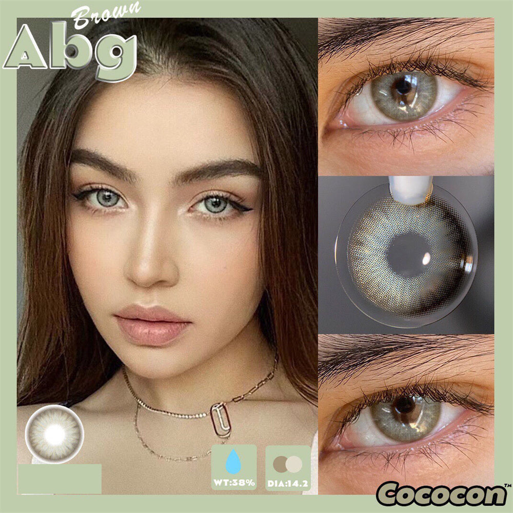 Morningcon Jasmine Colored Contact Lenses For Eyes Half Yearly 2pcs