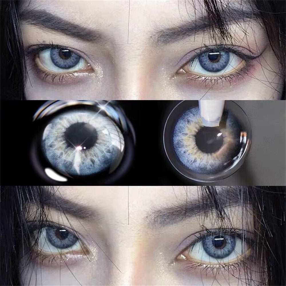 Morningcon DNA Colored Contact Lenses For Eyes Half Yearly 2pcs