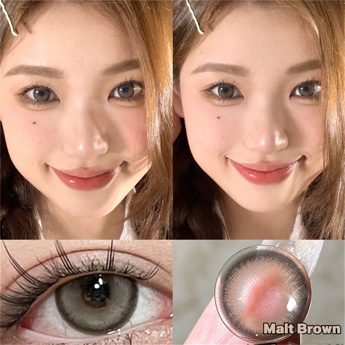 Morningcon Loch Ness Colored Contact Lenses For Eyes Half Yearly 2pcs
