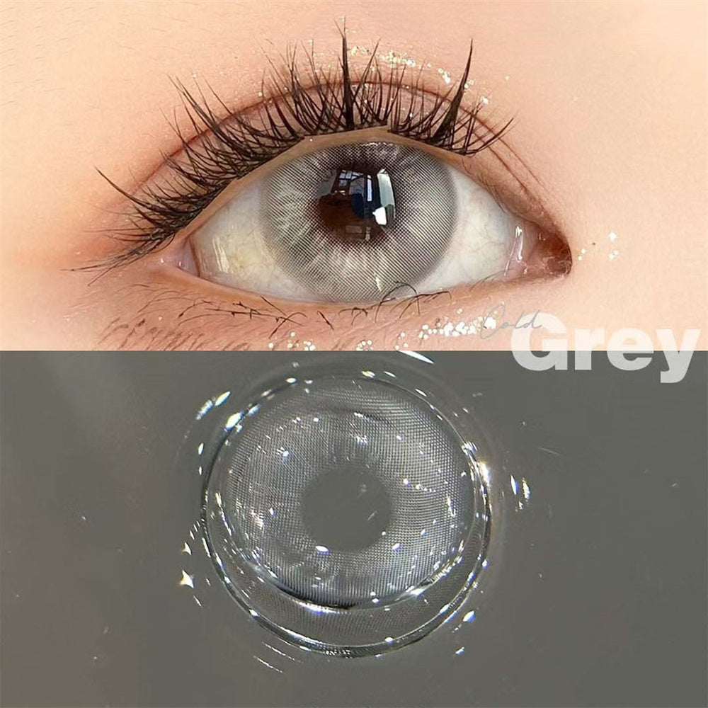 Morningcon Snow Grils Colored Contact Lenses For Eyes Half Yearly 2Pcs