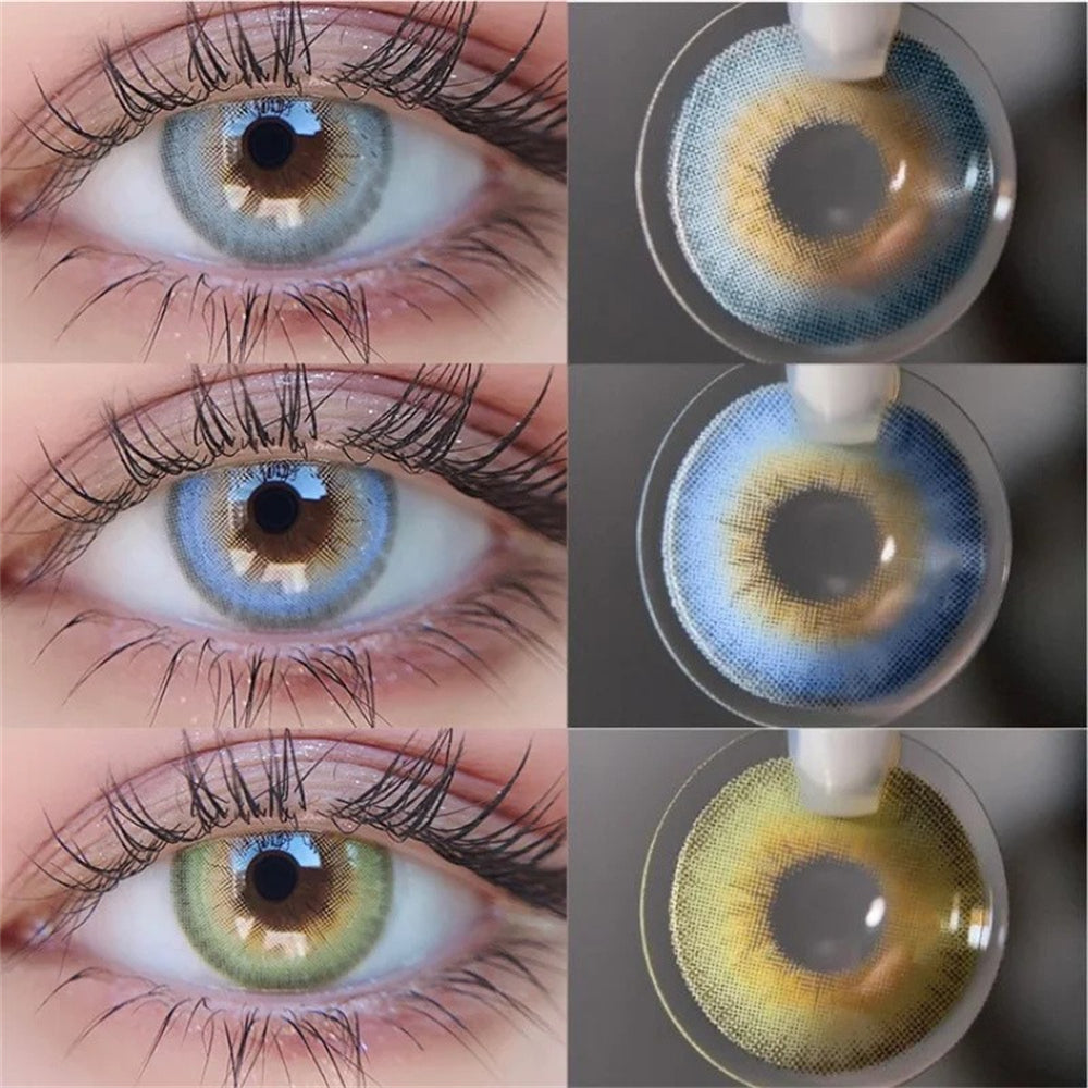 Morningcon land-Fa1 Colored Contact Lenses For Eyes Half Yearly 2pcs