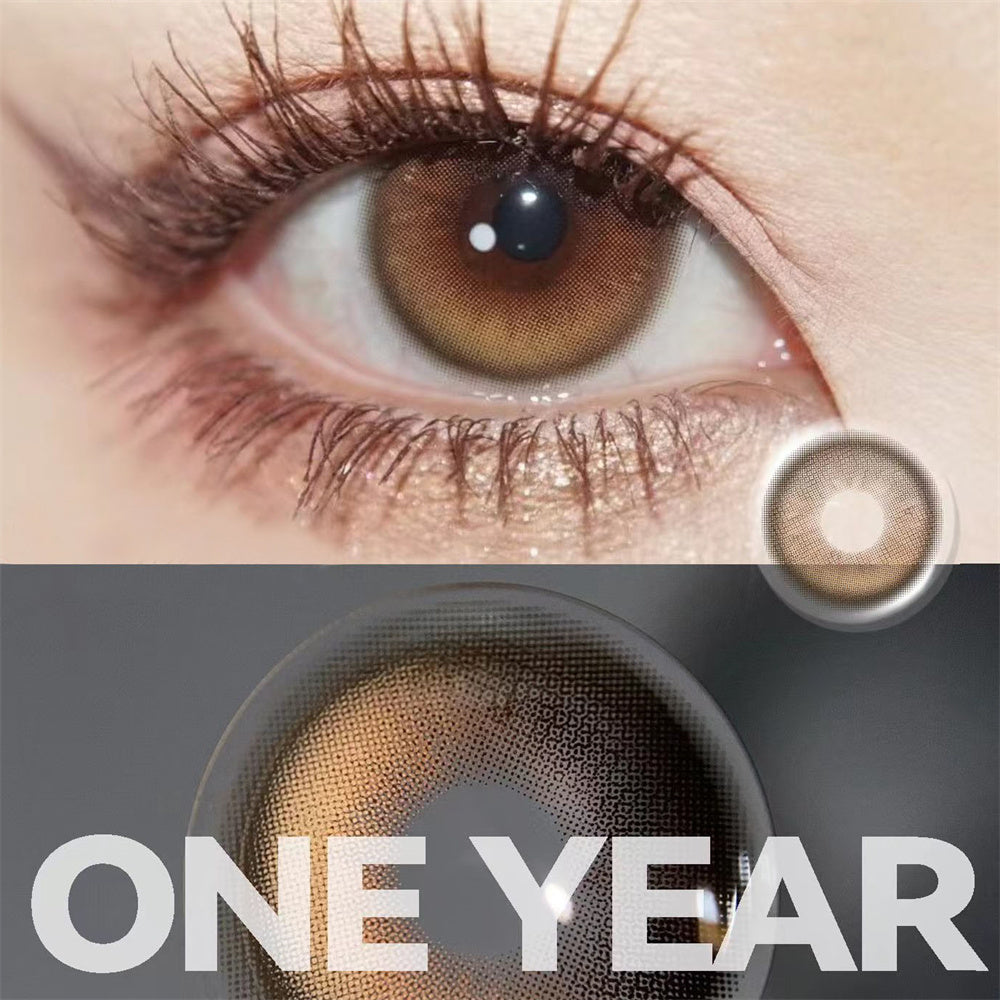 Morningcon Squash Violet Colored Contact Lenses For Eyes Half Yearly 2pcs