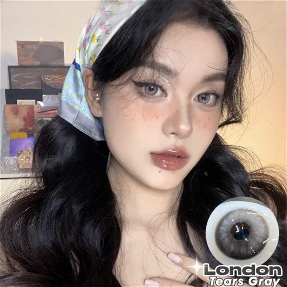 Morningcon Cold Extract Maine Colored Contact Lenses For Eyes Half Yearly 2pcs