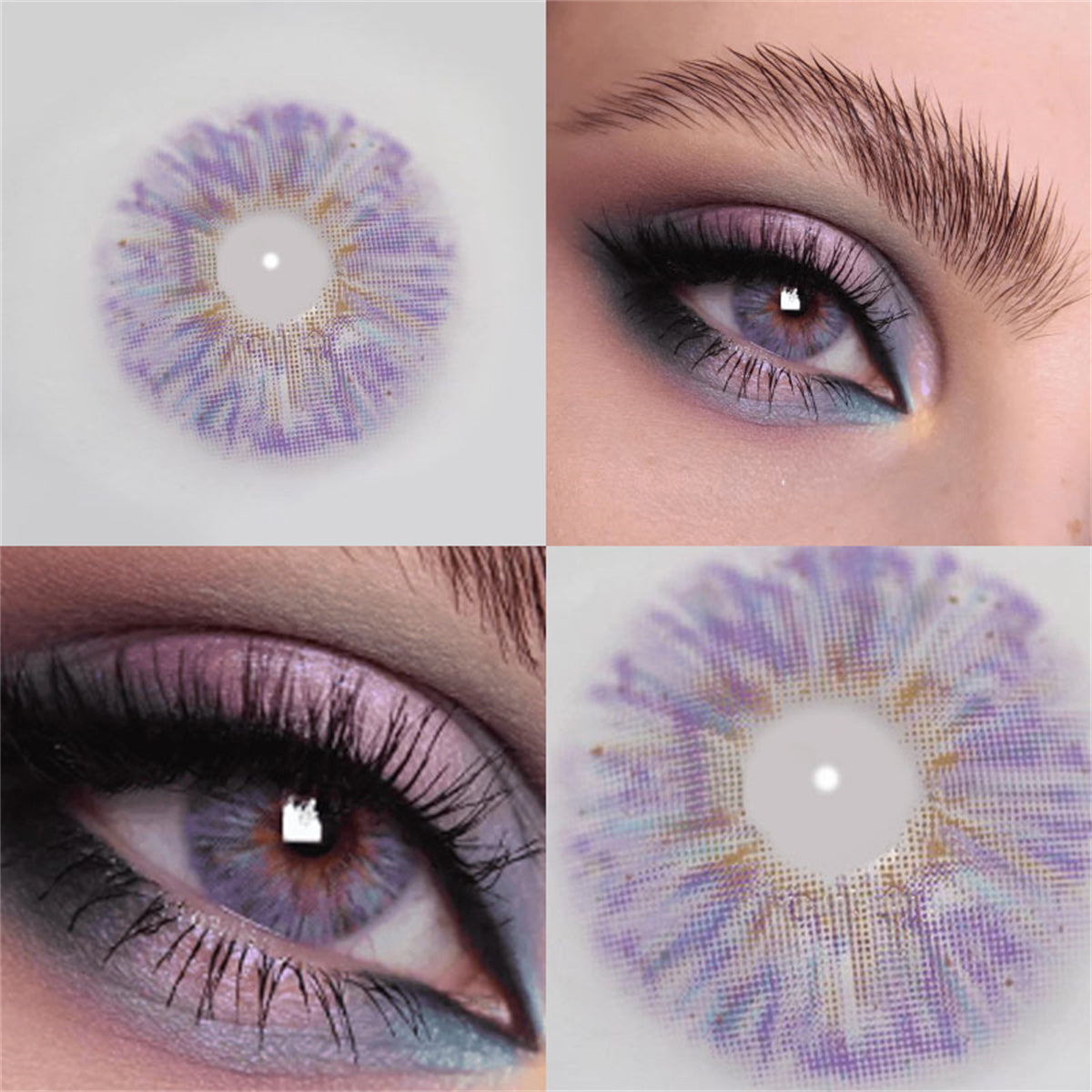 Morningcon monet FA09 Colored Contact Lenses For Eyes Half Yearly 2pcs