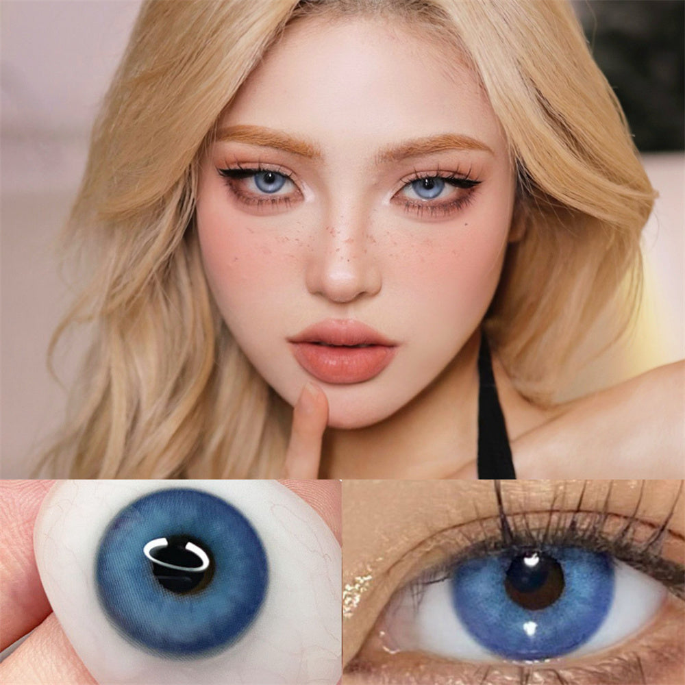 Morningcon Mysterious waters Colored Contact Lenses For Eyes Half Yearly 2pcs