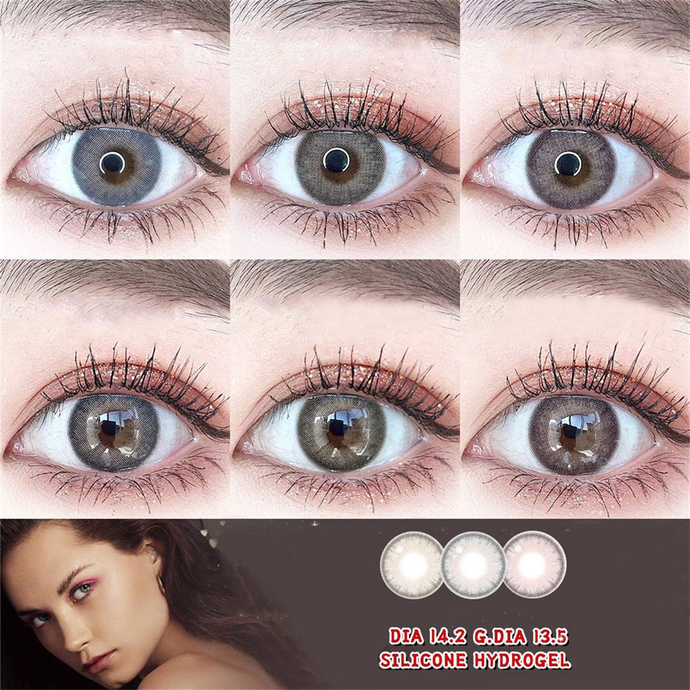 Morningcon Gaia Colored Contact Lenses For Eyes Half Yearly 2pcs