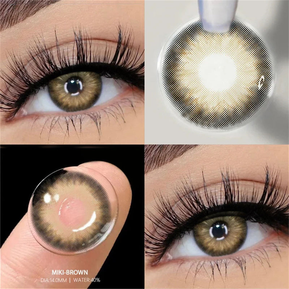 Morningcon Craving-F16 Colored Contact Lenses For Eyes Half Yearly 2pcs