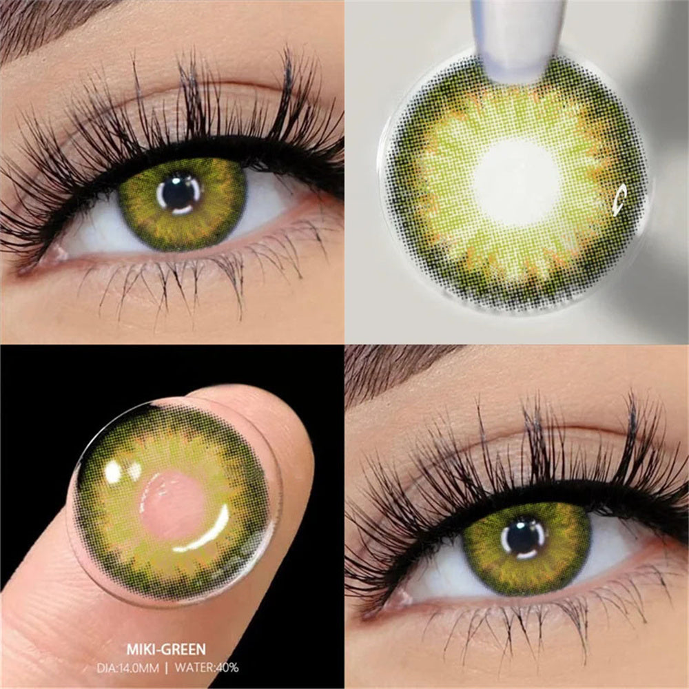 Morningcon Craving-F16 Colored Contact Lenses For Eyes Half Yearly 2pcs