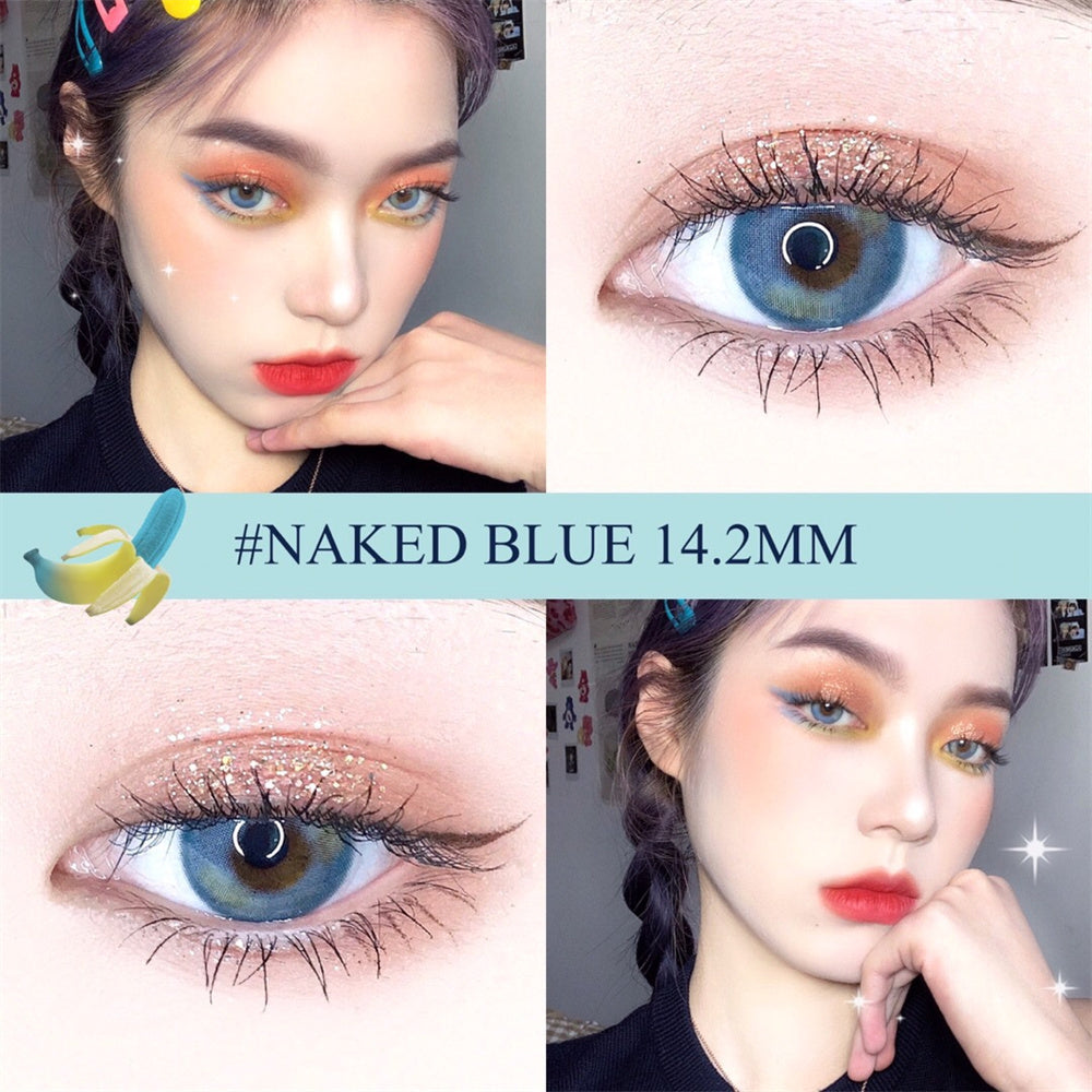 Morningcon Naked Colored Contact Lenses For Eyes Half Yearly 2pcs