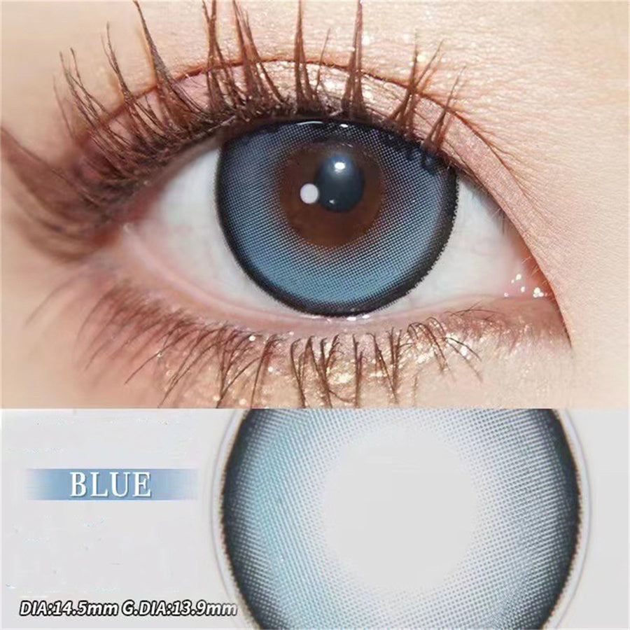Morningcon Condensed Colored Contact Lenses For Eyes Half Yearly 2pcs