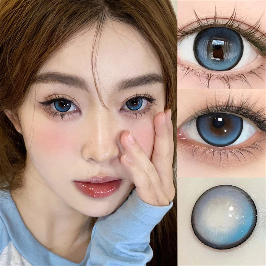 Morningcon Condensed Colored Contact Lenses For Eyes Half Yearly 2pcs