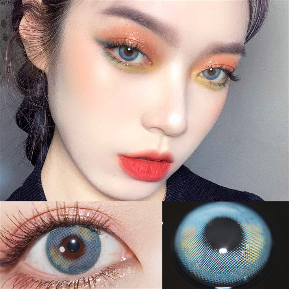Morningcon Naked Colored Contact Lenses For Eyes Half Yearly 2pcs