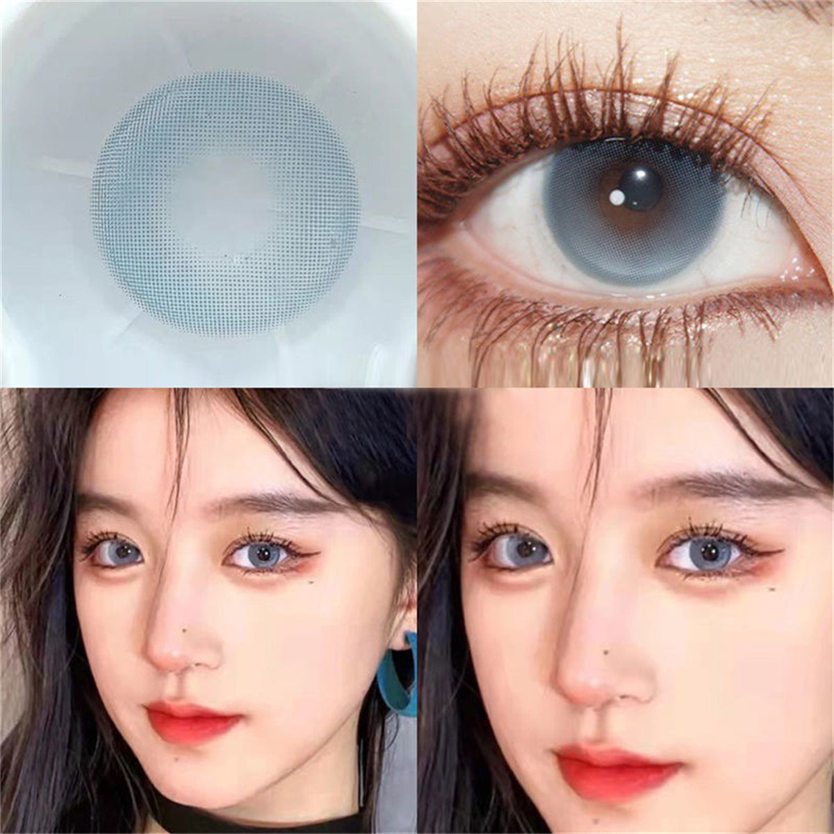 Morningcon Elf Sea Colored Contact Lenses For Eyes Half Yearly 2pcs