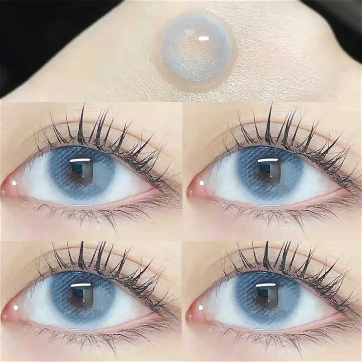 Morningcon Elf Sea Colored Contact Lenses For Eyes Half Yearly 2pcs