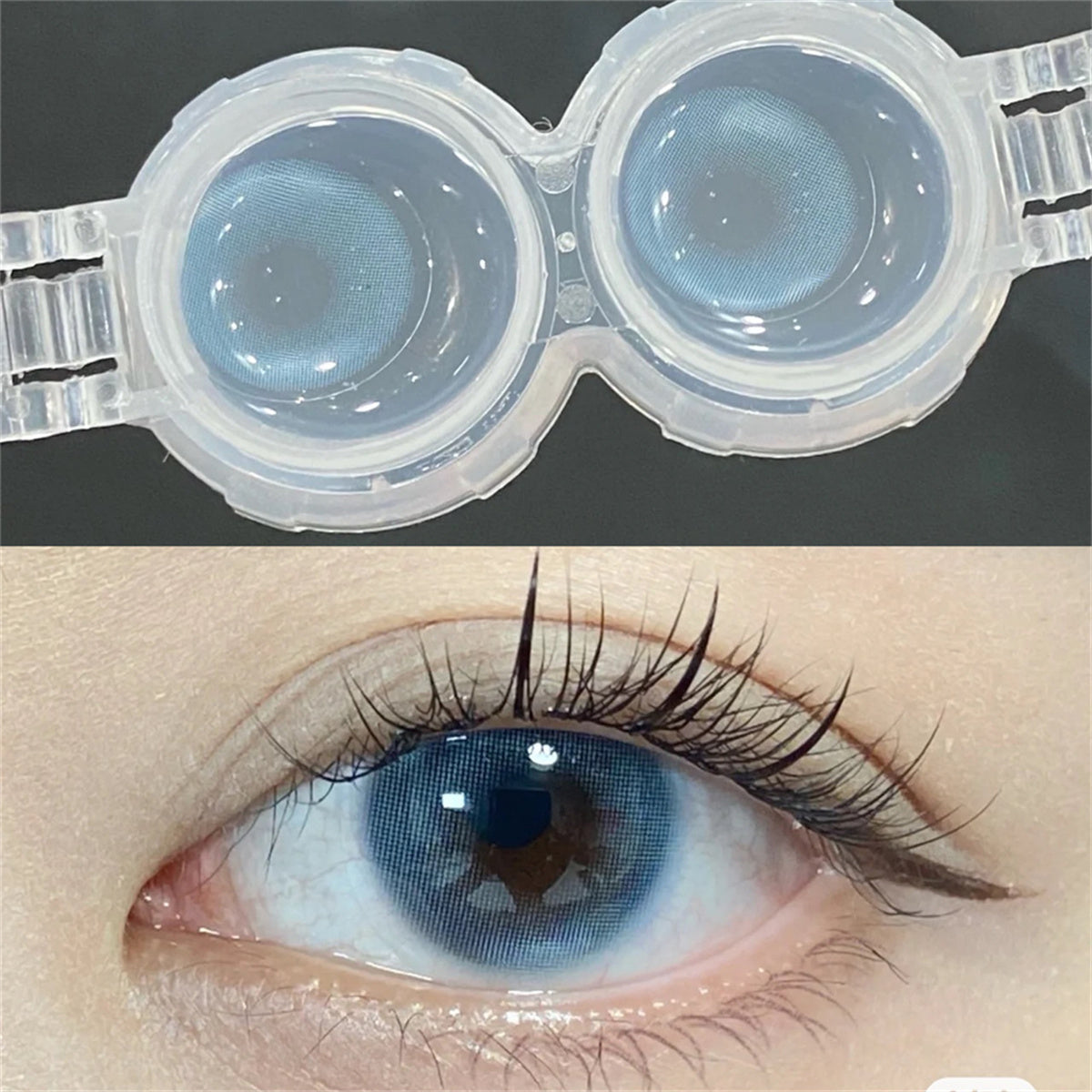 Morningcon Elf Sea Colored Contact Lenses For Eyes Half Yearly 2pcs