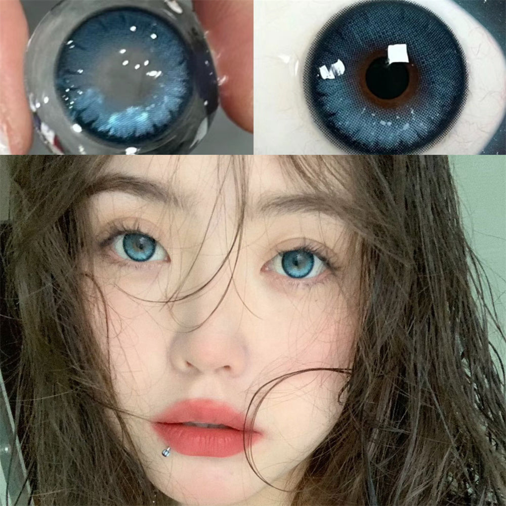 Morningcon Night Magic Colored Contact Lenses For Eyes Half Yearly 2pcs