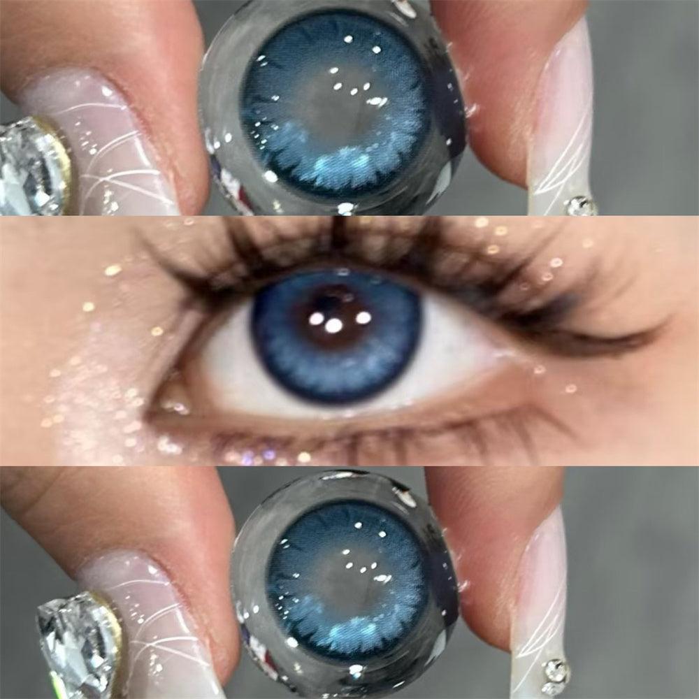 Morningcon Night Magic Colored Contact Lenses For Eyes Half Yearly 2pcs