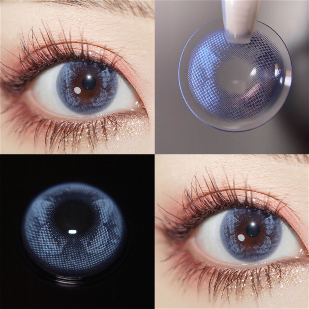 Morningcon Cryptopteryx Colored Contact Lenses For Eyes Half Yearly 2pcs