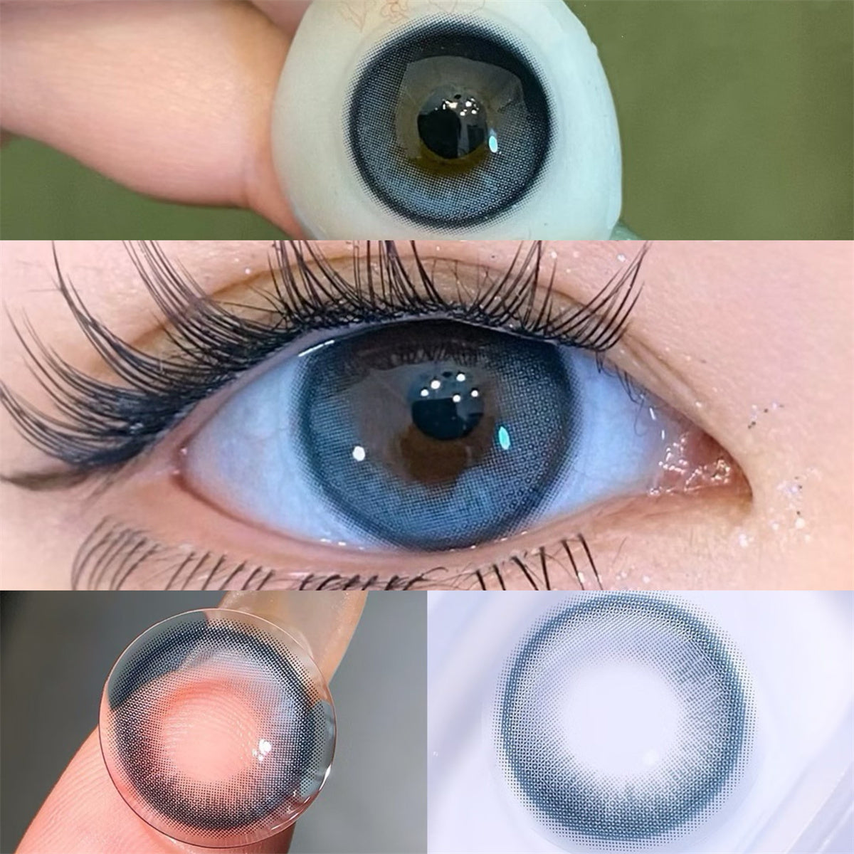 Morningcon Basque Colored Contact Lenses For Eyes Half Yearly 2pcs