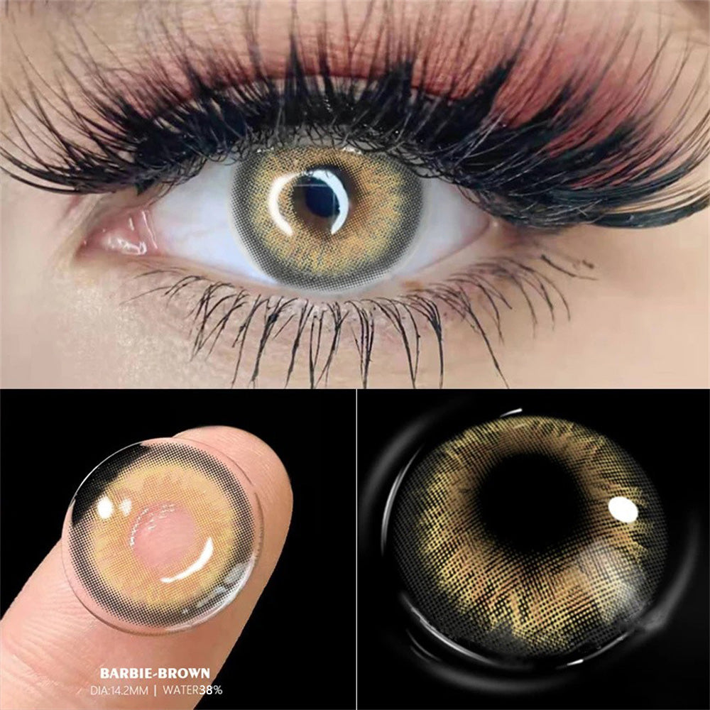 Morningcon Barbie-F25 Colored Contact Lenses For Eyes Half Yearly 2pcs