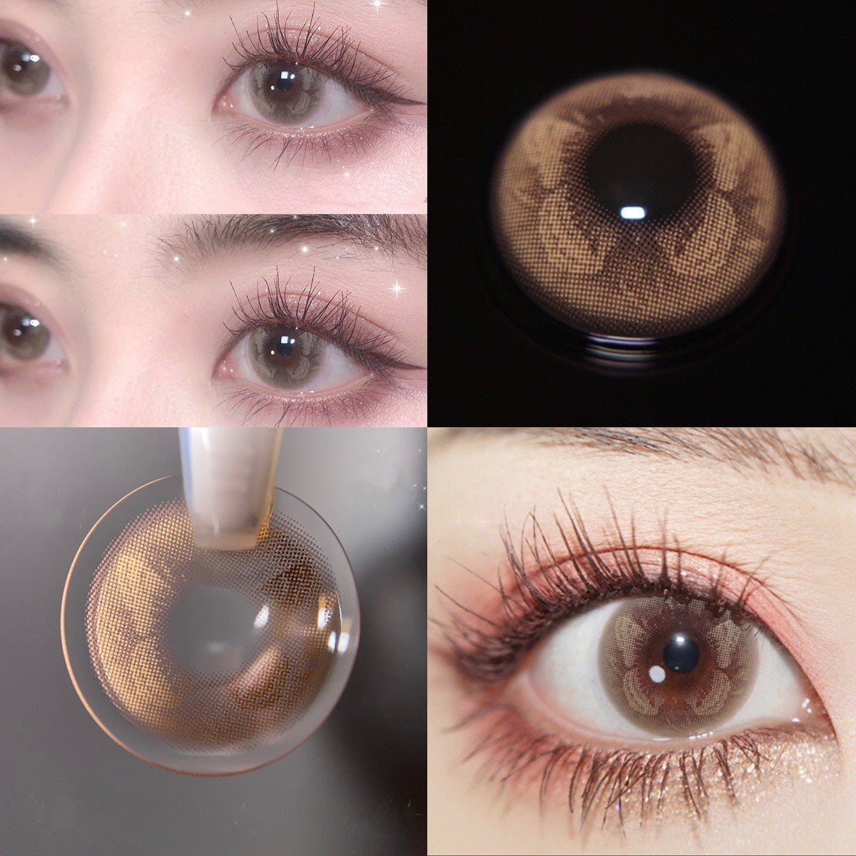 Morningcon Cryptopteryx Colored Contact Lenses For Eyes Half Yearly 2pcs