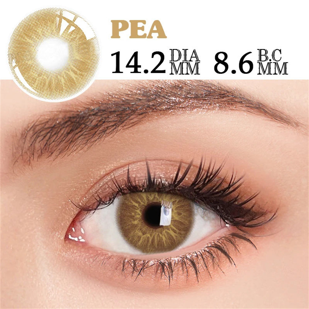 Morningcon Story Colored Contact Lenses For Eyes Half Yearly 2pcs