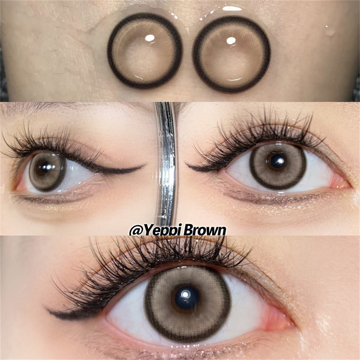 Morningcon Kim Rimi Colored Contact Lenses For Eyes Half Yearly 2pcs